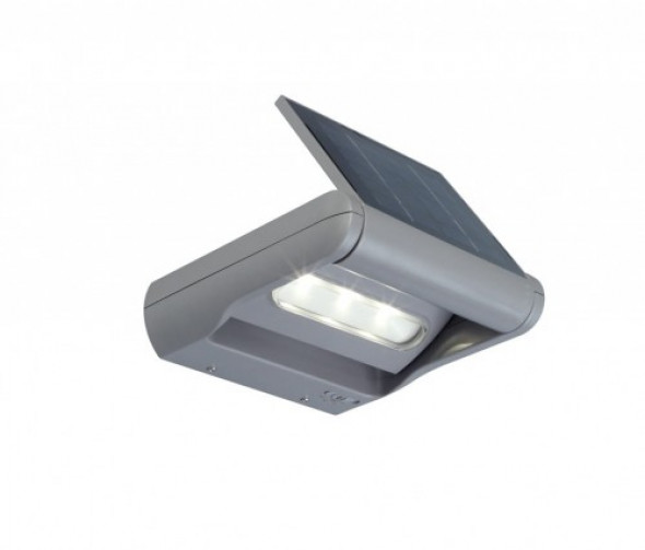 Mini LEDSpot kinkiet elewacyjny solarny regulowany szary 6914401000