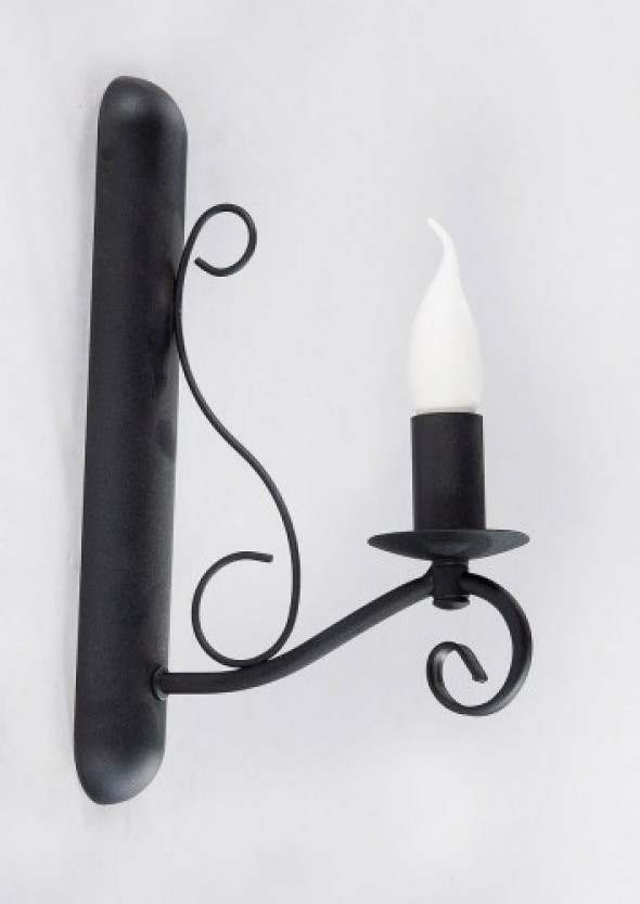 Mira Classic kinkiet 1-punktowy biały/kremowy/wenge/czarny