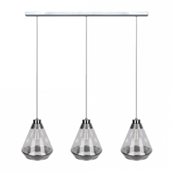 Mistral lampa wisząca 3-punktowa chrom 15840328