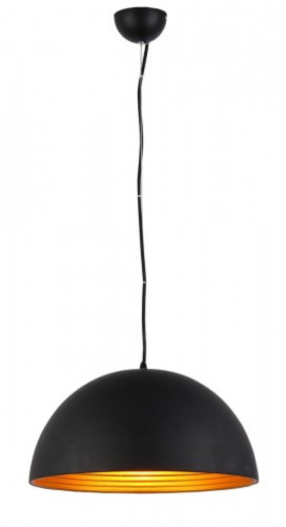 Modena 50 lampa wisząca 1-punktowa czarna/złota AZ1395