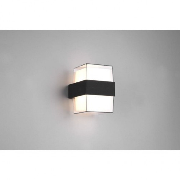 Molina LED kinkiet zewnętrzny elewacyjny 2-punktowy antracyt R22062142
