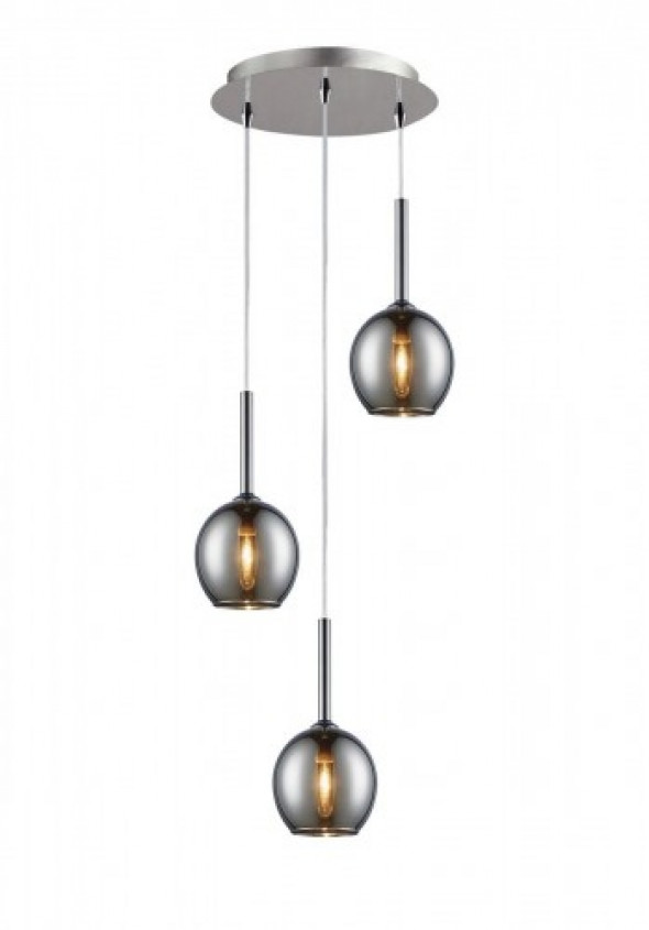 Monic lampa wisząca 3-punktowa chrom MD1629-3B /chrome