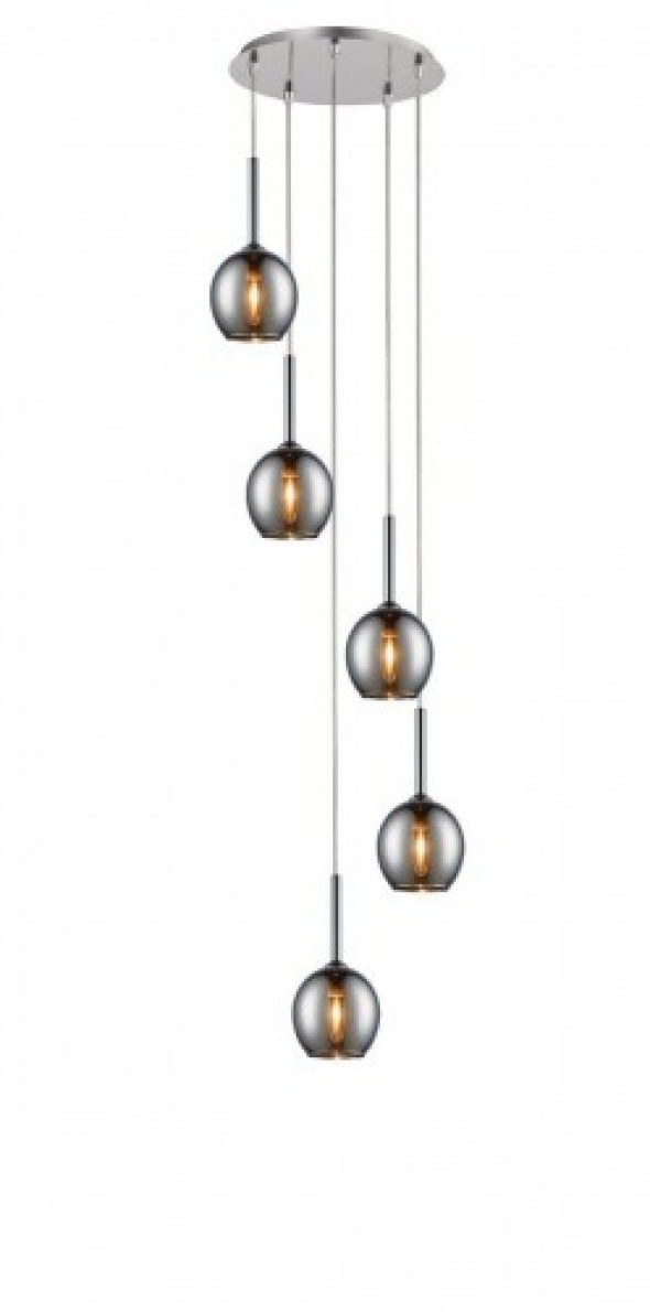 Monic lampa wisząca 5-punktowa chrom MD1629-5B/chrome