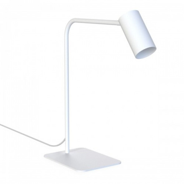 Mono lampka stołowa 1-punktowa biała 7703