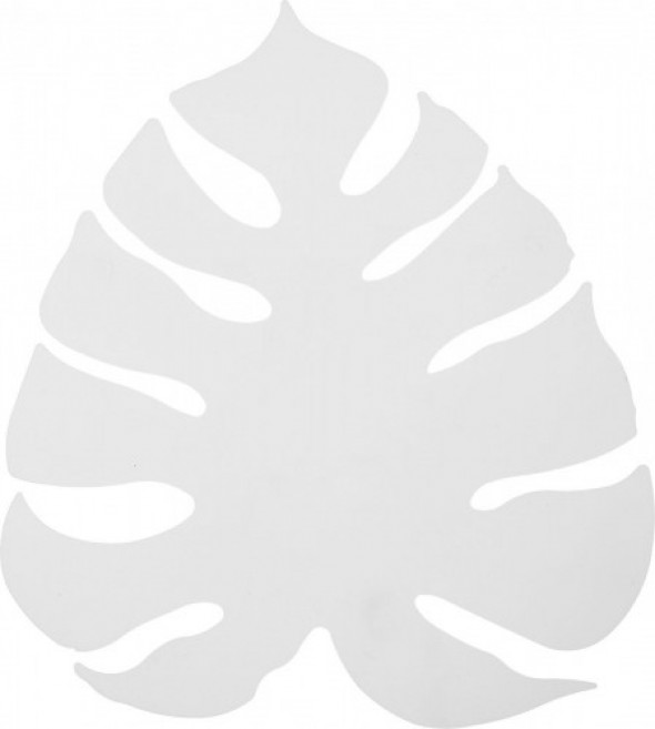 Monstera LED kinkiet 1-punktowy biały 1354