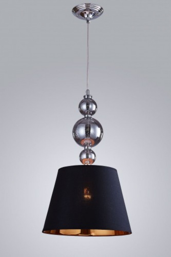 Muraneo lampa wisząca 1-punktowa czarna LDP 1123 (BK)