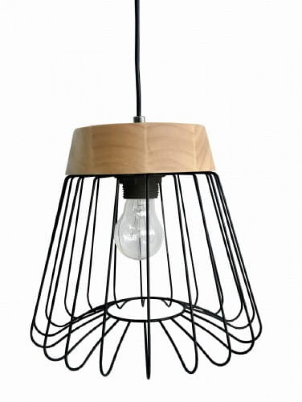 Nido lampa wisząca 1-punktowa LP-128/1P BK