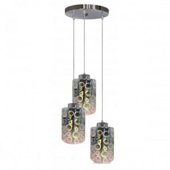 Nocturno lampa wisząca 3-punktowa 33-57747
