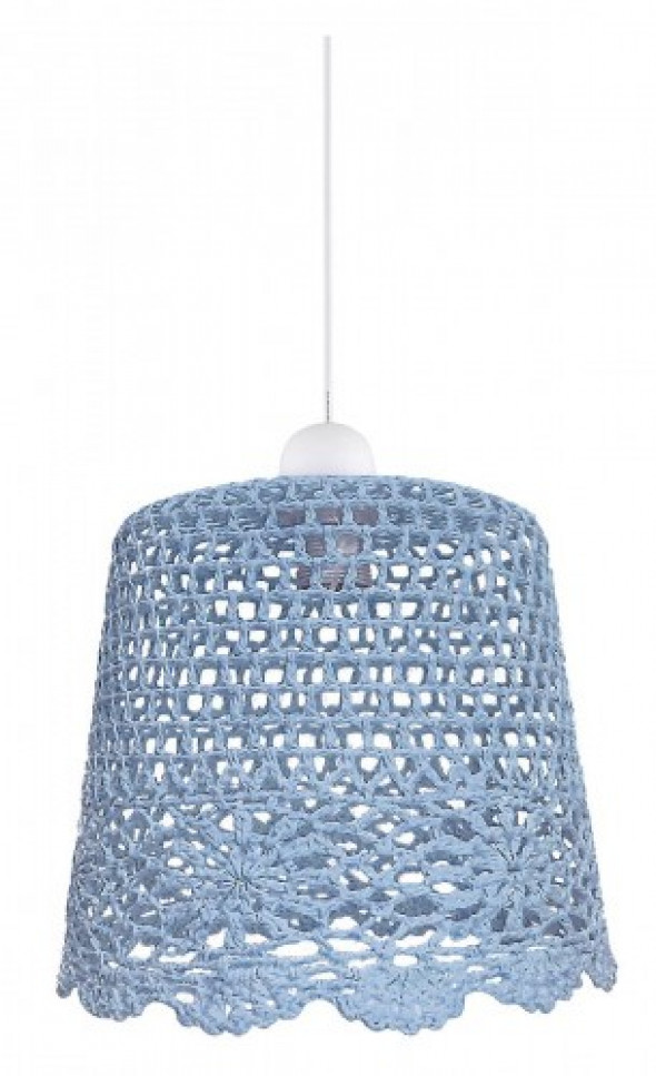 Nonna lampa wisząca 1-punktowa niebieska 31-38661
