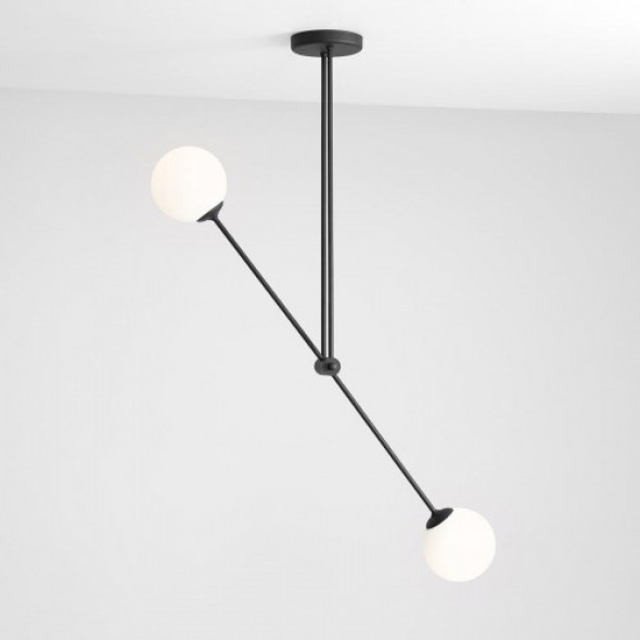 Ohio lampa wisząca 2-punktowa czarna 1081PL_H1