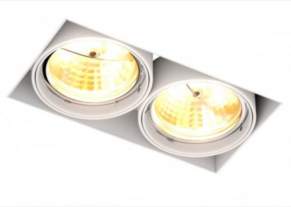 Oneon DL 111-2 oprawa do zabudowy 2-punktowa biała 94364-WH