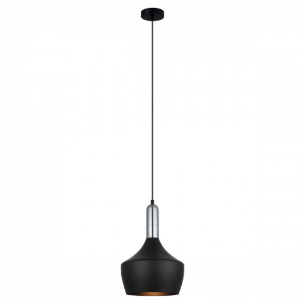 Ophelia lampa wisząca 1-punktowa MDM-3028/1 BK+CR