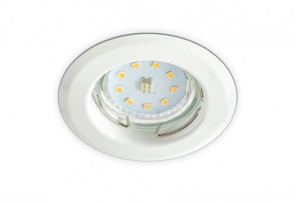 Oprawa sufitowa halogenowa wpustowa OH14 Biała