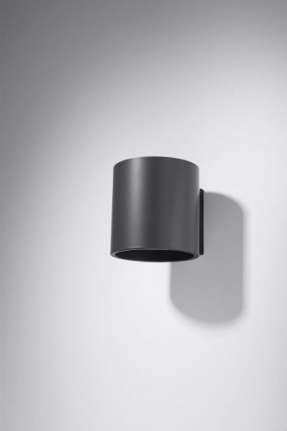 Orbis kinkiet 1-punktowy antracyt SL.0566