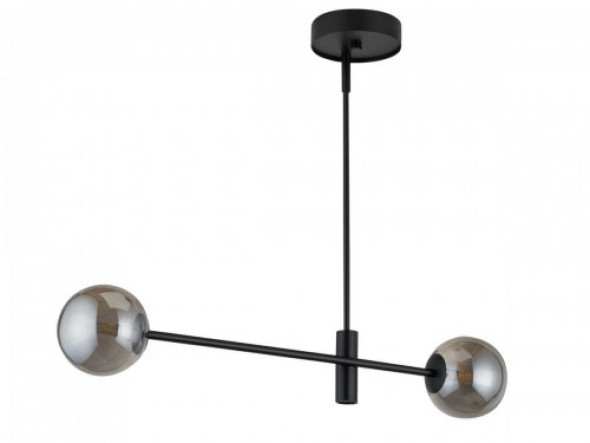 Oro lampa wisząca 2-punktowa czarna 32076