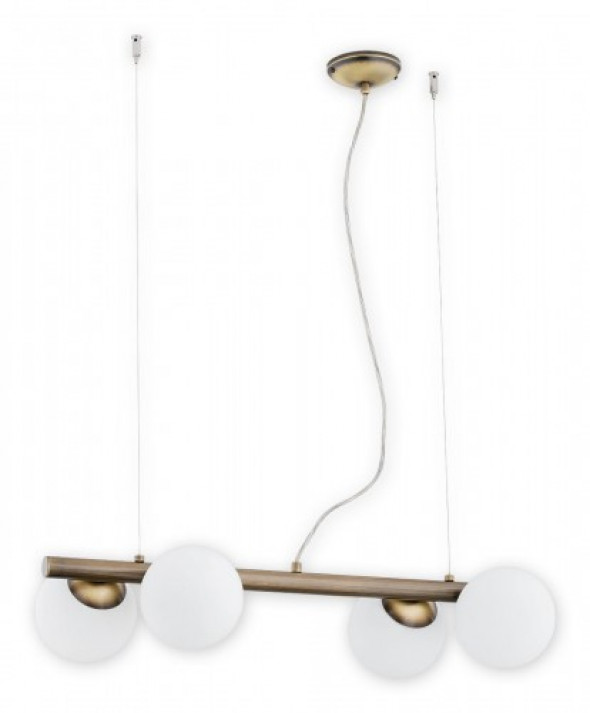 Osso lampa wisząca 4-punktowa patyna O2914 W4 PAT