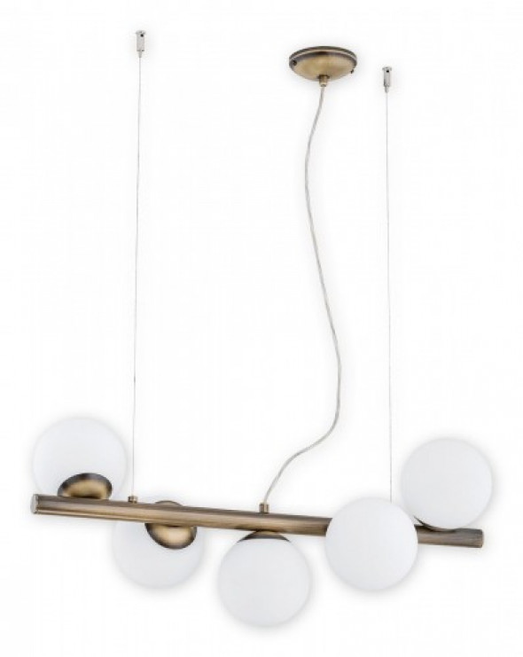 Osso lampa wisząca 5-punktowa patyna O2915 W5 PAT
