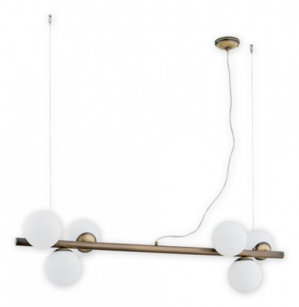 Osso lampa wisząca 6-punktowa patyna O2916 W6 PAT