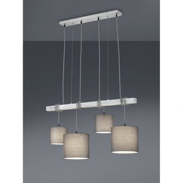 Padme lampa wisząca 4-punktowa nikiel R30364007