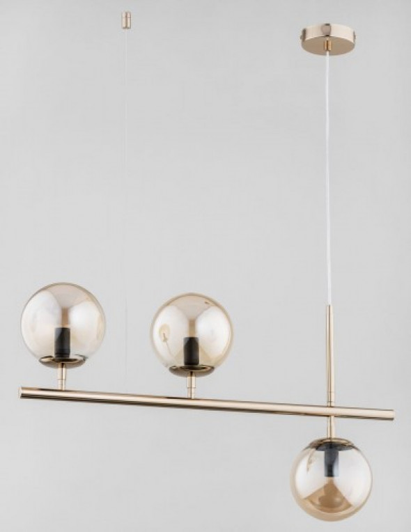 Palermo lampa wisząca 3-punktowa złota 63038