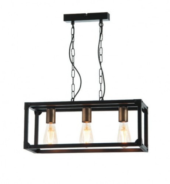 Paryż lampa wisząca 3-punktowa 3964