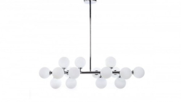 Petrica lampa wisząca 16-punktowa chrom LDP 6033-16 (CHR)