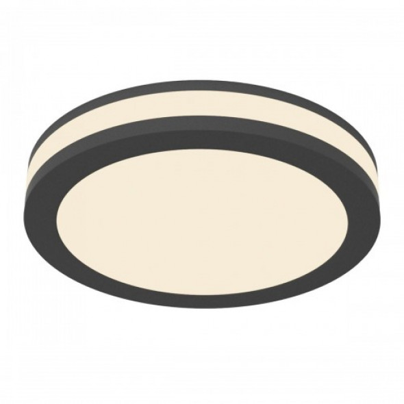 Phanton LED oprawa sufitowa do zabudowy 1-punktowa czarna DL303-L7B