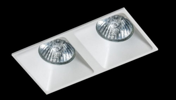 Pio oprawa sufitowa do zabudowy 2-punktowa chrom AZ1749