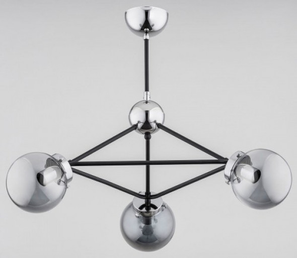 Prime lampa wisząca 3-punktowa chrom 27593