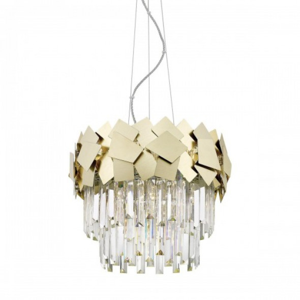 Quasar lampa wisząca 5-punktowa złota P0506-05A-F4E3