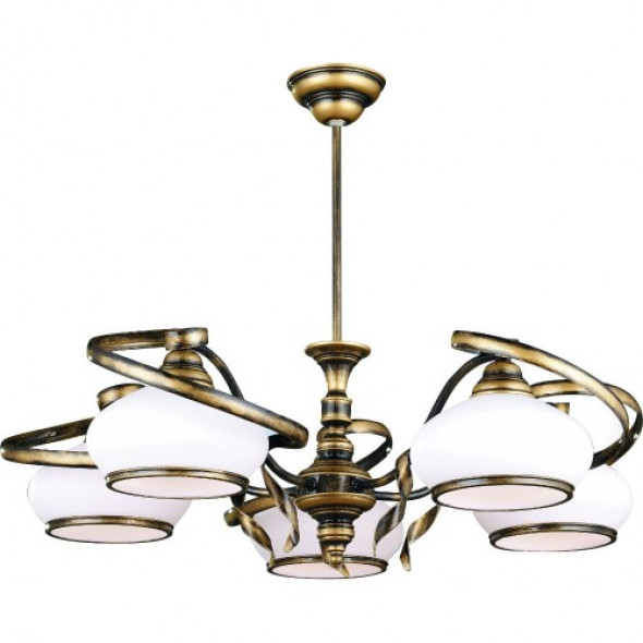 Retro I żyrandol 5-punktowy 368/F1