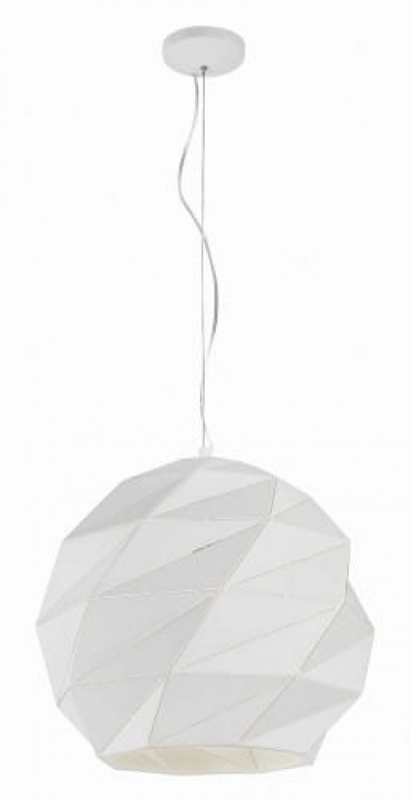 Reus D42 lampa wisząca 3-punktowa biała LP-8069/1P L WH