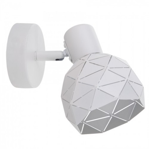 Reus kinkiet (spot) 1-punktowy biały LP-8069/1WS WH