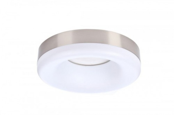 Ring LED plafon 1-punktowy nikiel satyna AZ2946