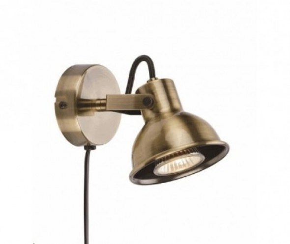 Rocco kinkiet (spot) 1-punktowy patyna 107853