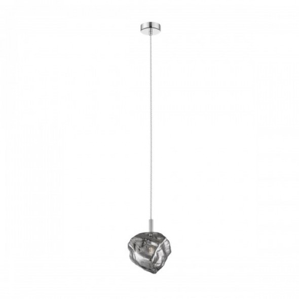 Rock D17 lampa wisząca 1-punktowa chrom/srebrny P0488-01F-F4FZ
