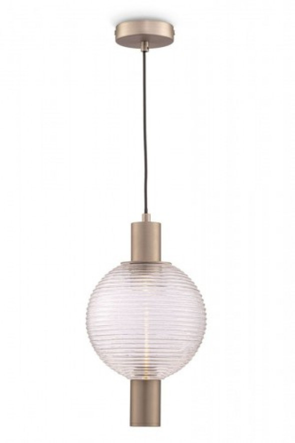 Rueca lampa wisząca 1-punktowa nikiel P060PL-01N