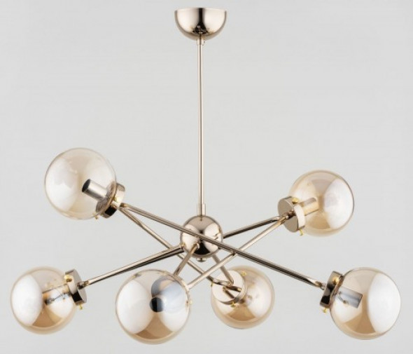 Sagito lampa wisząca 6-punktowa złota 63072