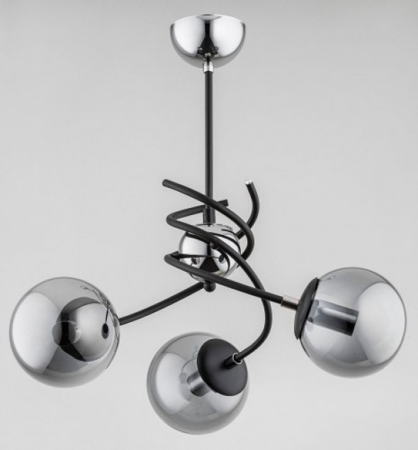 Salsa lampa wisząca 3-punktowa czarna 28433