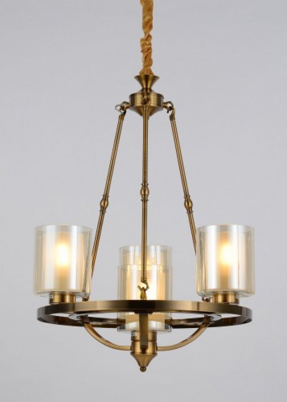 Santini lampa wisząca 4-punktowa mosiądz LDP 1220-4 (MD)