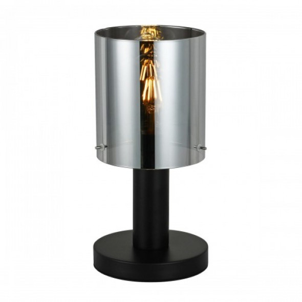 Sardo lampka stołowa 1-punktowa czarna/dymiony TB-5581-1-BK+SG