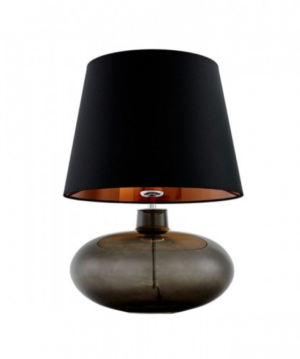Sawa lampa stołowa 1-punktowa czarna/miedź 40587102