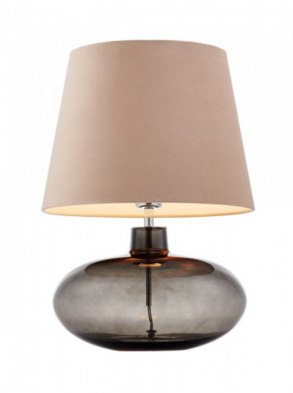 Sawa Velvet lampka stołowa 1-punktowa beżowa 41018107