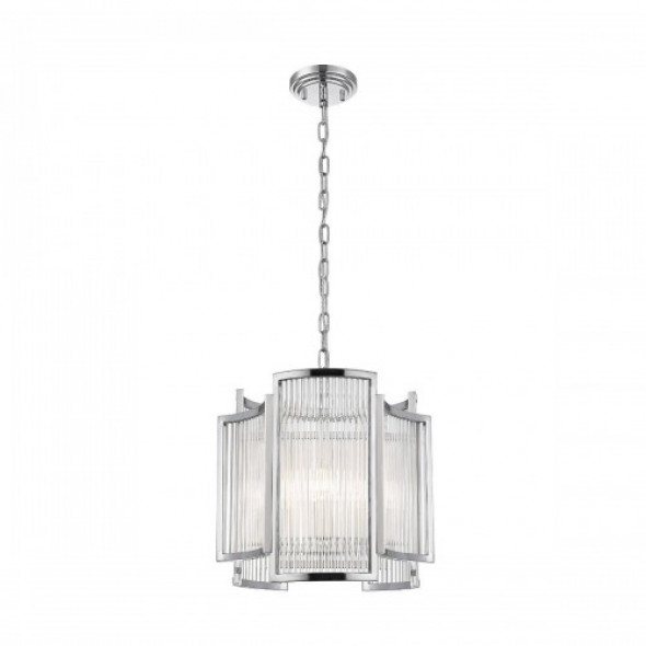 Sergio lampa wisząca 3-punktowa chrom P0528-03A-F4AC