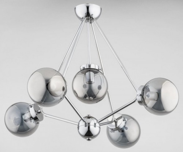 Seyno lampa wisząca 5-punktowa chrom 61075