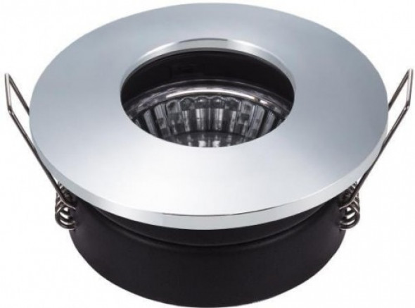 SH-12 IP65 oprawa sufitowa do zabudowy 1-punktowa chrom 2258911