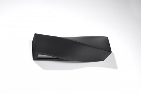 Sigma kinkiet 1-punktowy ceramiczny czarny SL.0870