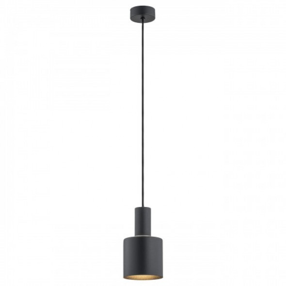 Sines lampa wisząca 1-punktowa czarna/złota 4219AR