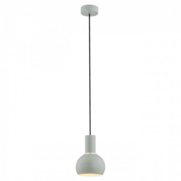 Sines lampa wisząca 1-punktowa szarozielona/złota 4214AR