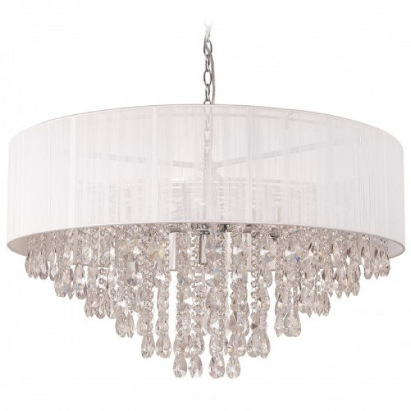 Singapore lampa wisząca 9-punktowa P09376WH